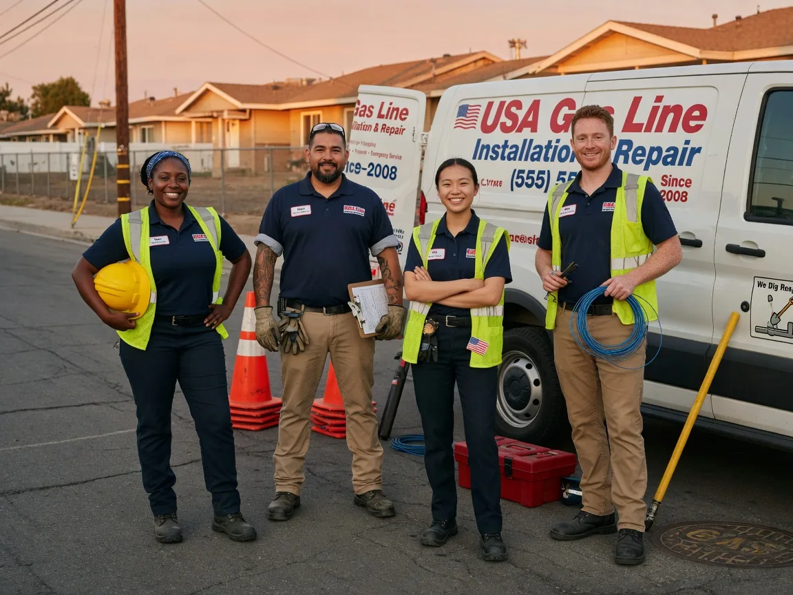 Gas Line Installation company in Alleyton, TX